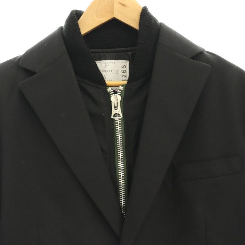 サカイ sacai 24SS Suiting x Nylon Twill Jacket ツイル サカイ sacai 24SS Suiting x Nylon Twill Jacket ツイル