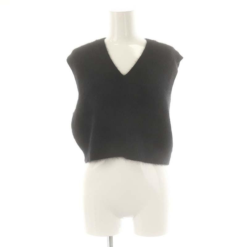 タグ付未使用 Plage カシミヤミックスファーベスト 23年製 タグ付未使用 Plage カシミヤミックスファーベスト 23年製 プラージュ