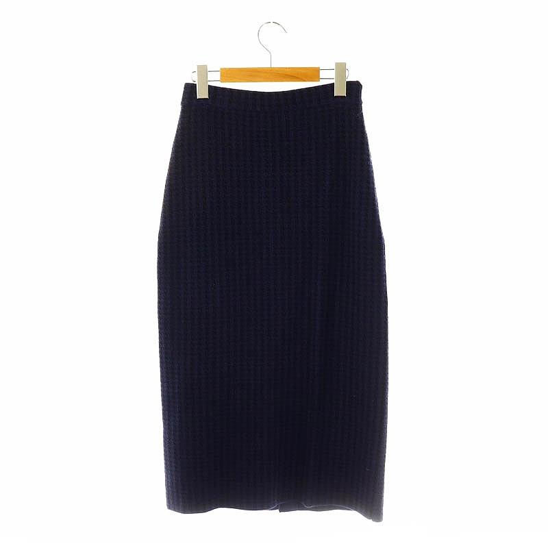 新品！TORRAZZO DONNAニットスカート トラッゾドンナ Torrazzo Donna 千鳥柄 ニットスカート タイト