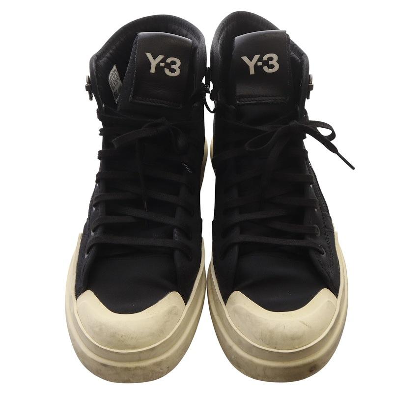 ワイスリー Y-3 CLASSIC COURT HIGH スニーカー ハイカット 26.5cm 黒