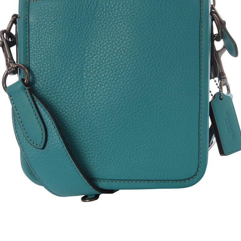 COACH コーチ サリバン クロスボディショルダーバッグ レザー 青 COACH コーチ サリバン クロスボディショルダーバッグ レザー 青