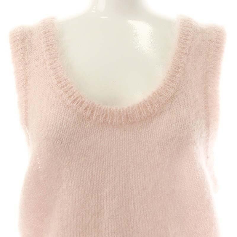 オーラリー AURALEE 23AW BRUSHED SUPER KID MOHAIR KNIT TANK ニット