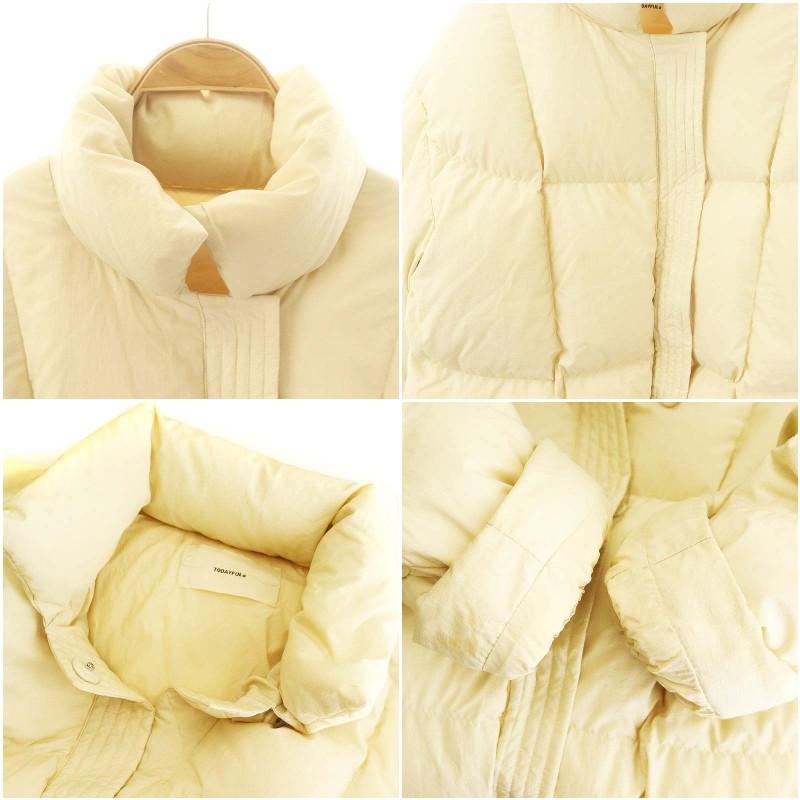 todayful Standcollar Down Jacket ホワイト　36 トゥデイフル TODAYFUL 23AW Standcollar Down Jacket ダウン