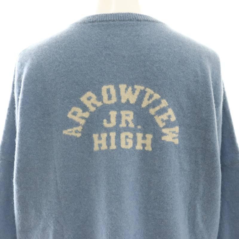 グッドグリーフ　Cashmere  Logo  knit  Pullover GOOD GRIEF/グッドグリーフ】Cashmere Logo Knit 【公式通販】