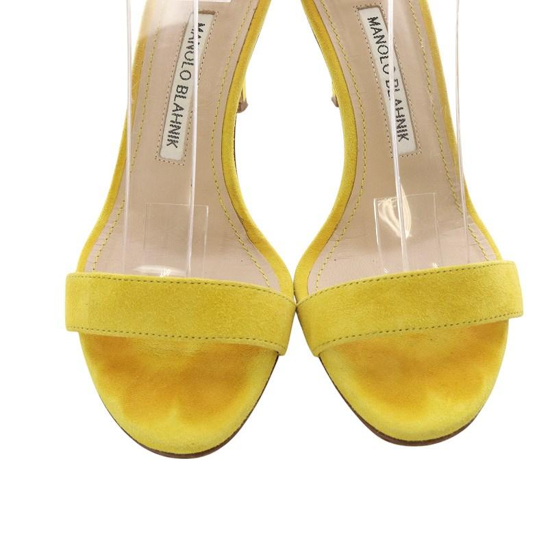 マノロブラニク MANOLO BLAHNIK スエード サンダル ストラップ マノロブラニク MANOLO BLAHNIK スエード サンダル ストラップ