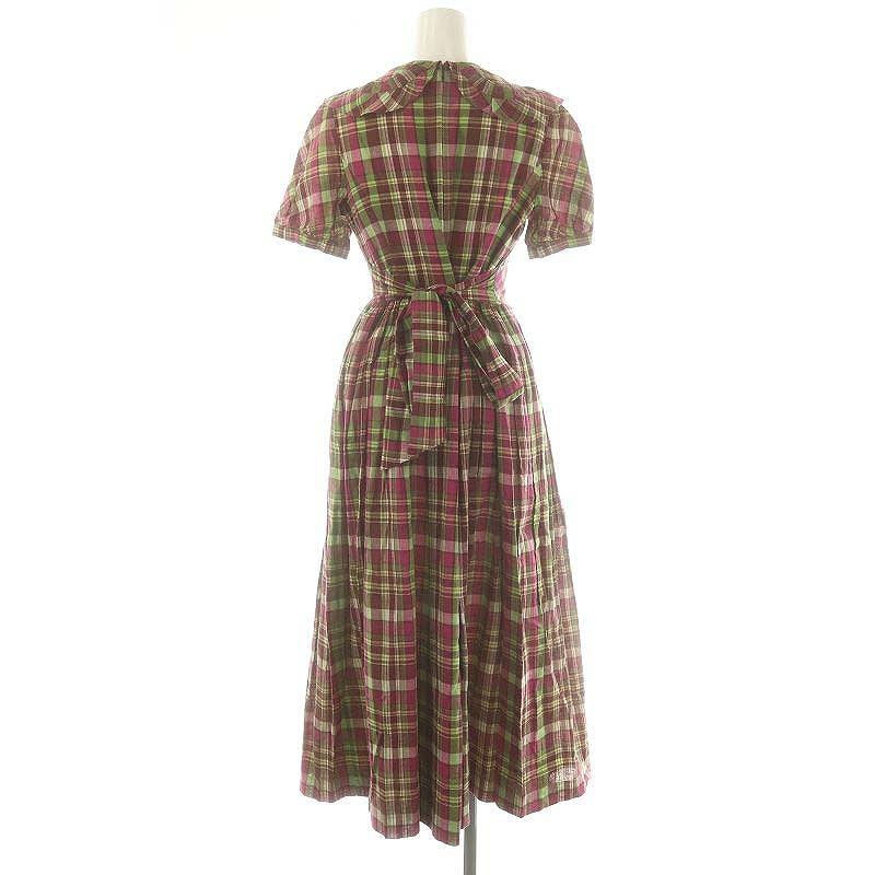 ジェーンマープル Jane Marple チェック柄 ビックカラー ジェーンマープル Jane Marple チェック柄 ビックカラー