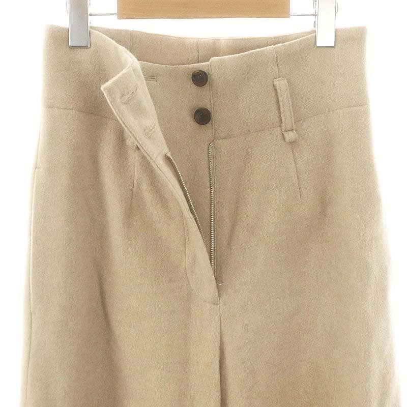 ノーブル NOBLE 24AW メルトンハイウエストカービィーパンツ ワイド