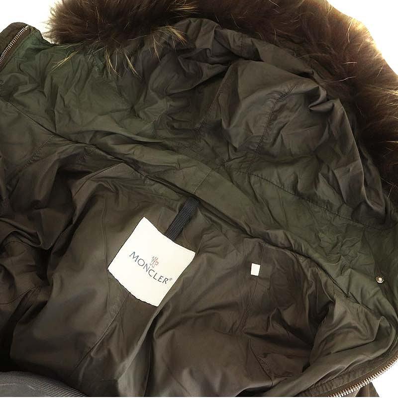 MONCLER モンクレール ファー ダウンコート ダウンジャケット MONCLER モンクレール ファー ダウンコート ダウンジャケット