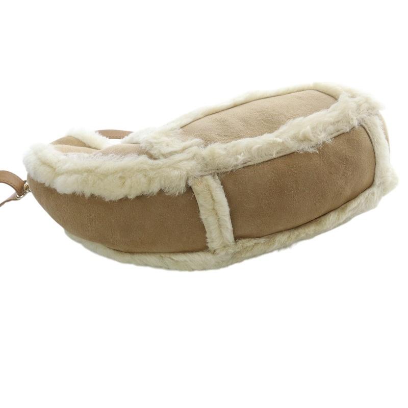 美品　現行　銀座かねまつ　シュリンクレザー　ハンドバッグ　フォーマル　ブラウン 銀座かねまつ ハンドバッグ 大きめ レザー ライトブラウン A4