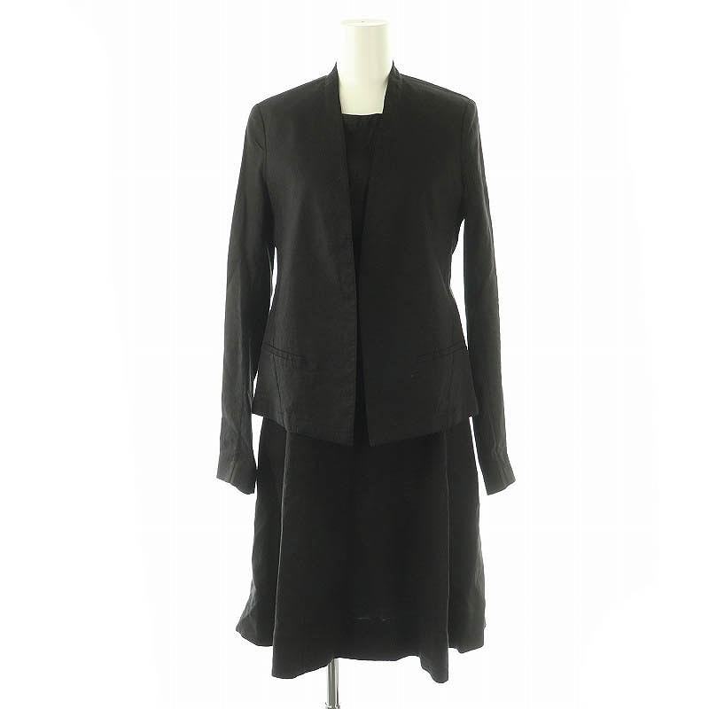 セオリー　定番CRUNCH麻素材　ジャケット　美品 中古・古着通販】theory (セオリー) Good Crunch Wash Straight