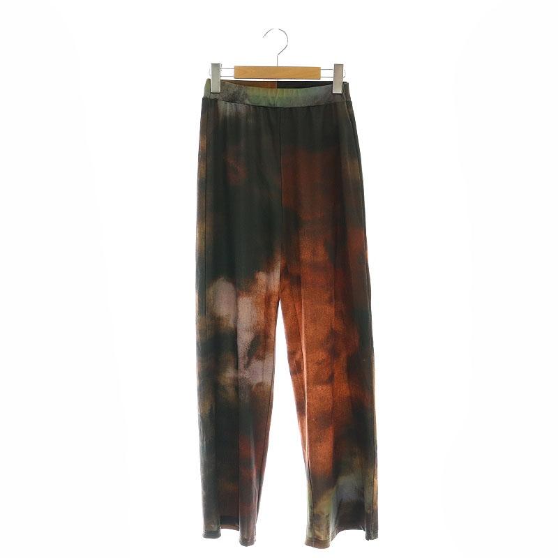 アメリ AMERI MIRANDA TAIDAI PANTS パンツ ストレート タイダイ