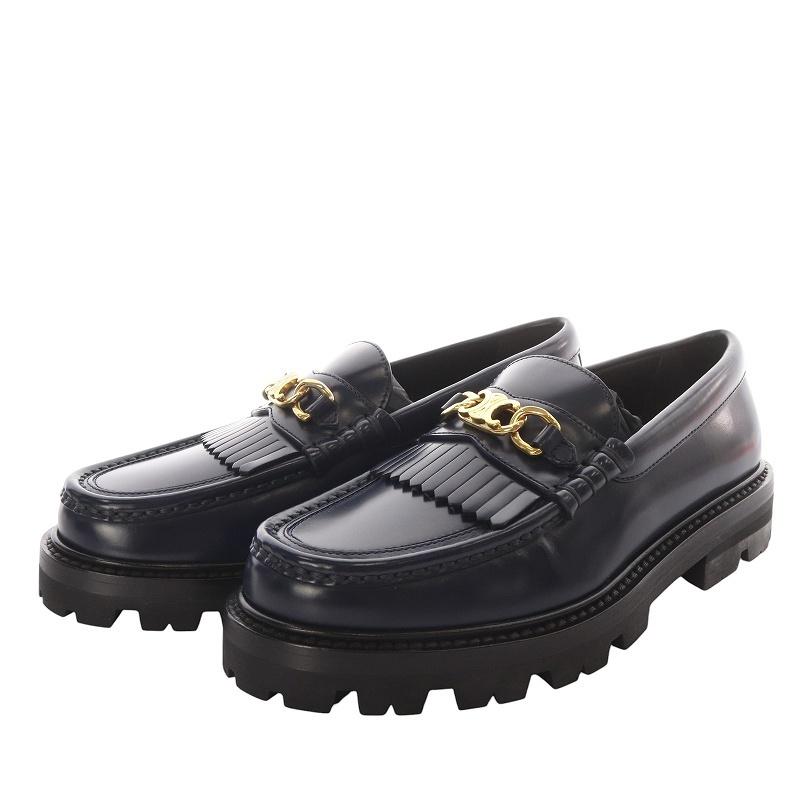 CELINE 未使用品 セリーヌ トリオンフチェーン付き マーガレット  