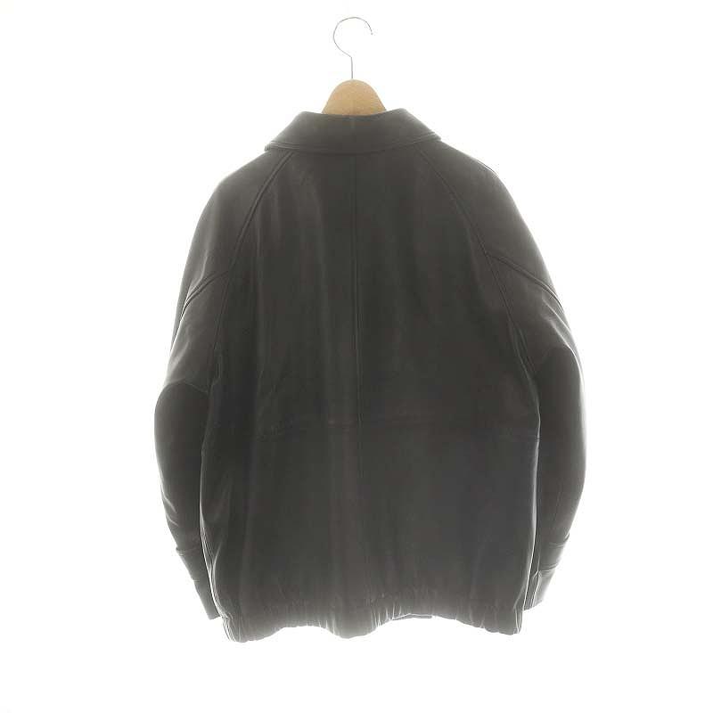 バビロン BABYLONE 24AW レザーカバーオールジャケット ジップアップ