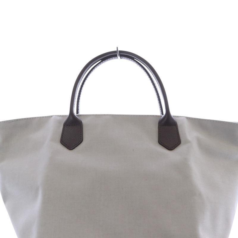 エルベシャプリエ Herve Chapelier レザーハンドル舟型トートM エルベシャプリエ Herve Chapelier レザーハンドル舟型トートM