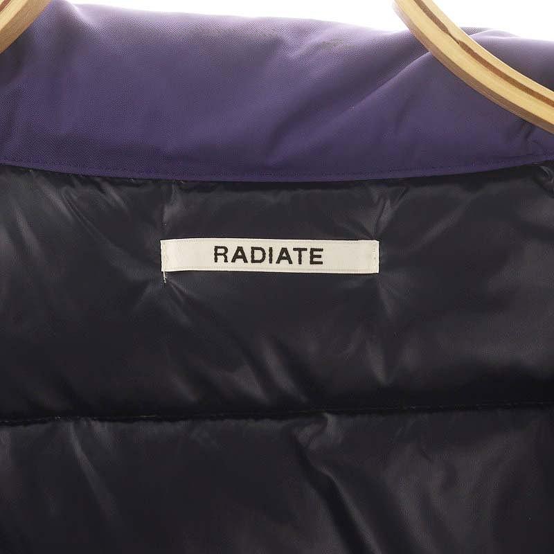 ラディエイト RADIATE ダウンジャケット スタンドカラー 38 紫 