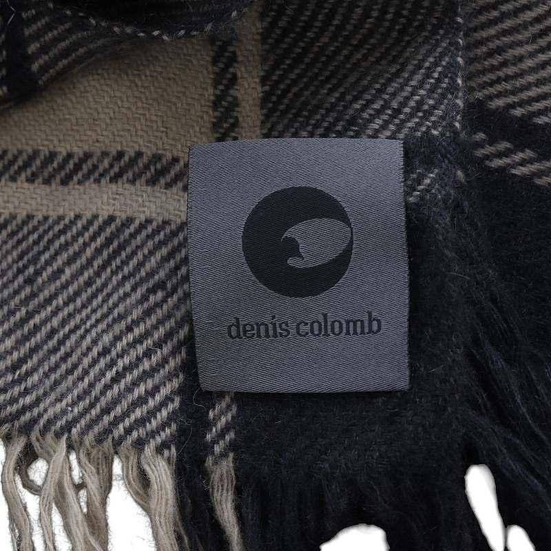 デニスコロン denis colomb ストール マフラー チェック デニスコロン denis colomb ストール マフラー チェック