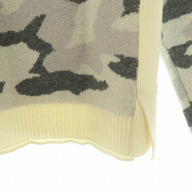 未使用品 ダブルジェイケイ wjk jacquard pull-over ジャガードニット 