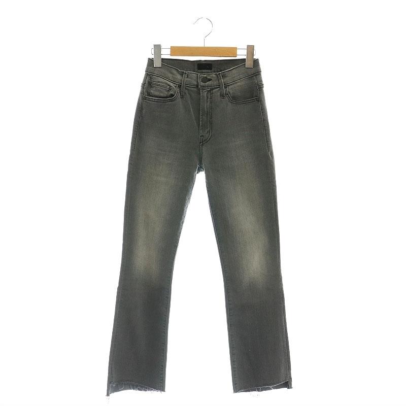 【試着のみ】ドゥーズィエムクラス マザー インサイダークロップ デニム 切りっぱ 試着のみ】ドゥーズィエムクラス マザー インサイダークロップ