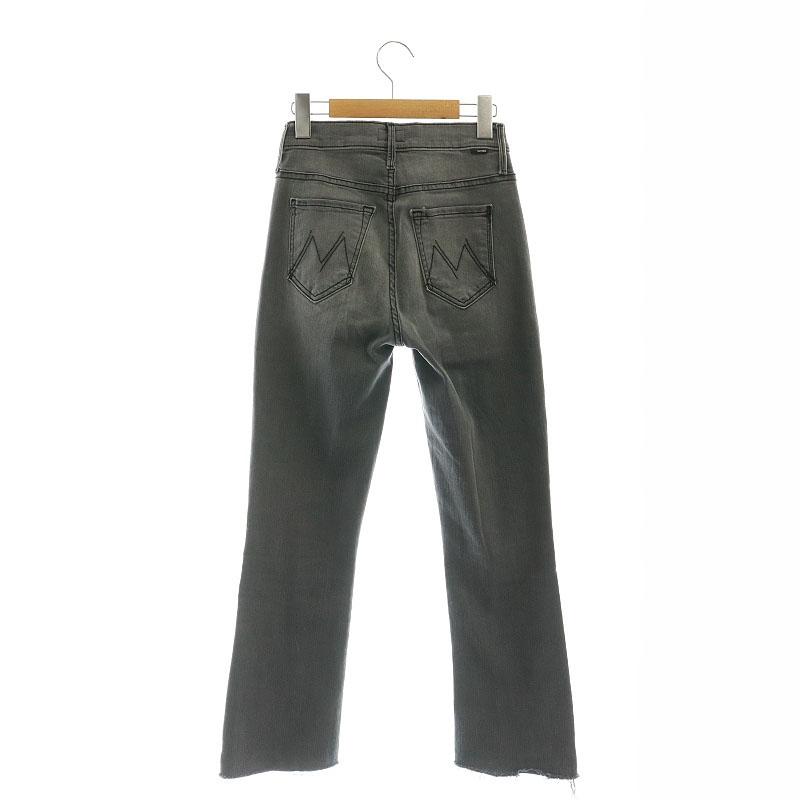 新品未使用 MOTHER インサイダークロップステップフライ デニム 26 黒 楽天市場】◇ MOTHER マザー インサイダークロップステップ