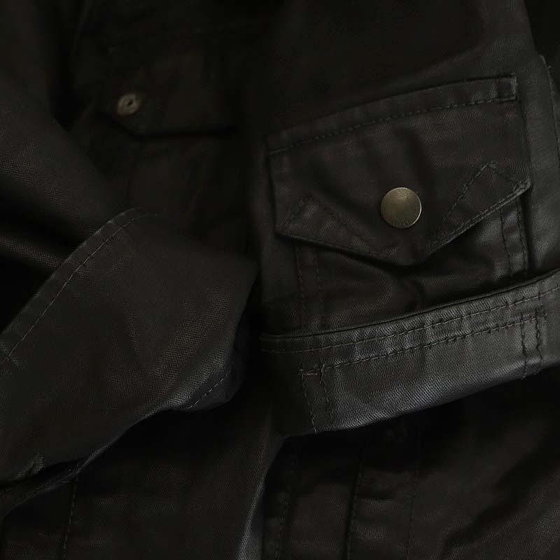 DIESEL（ディーゼル） ボアフライトジャケット レザー ジップアップ S