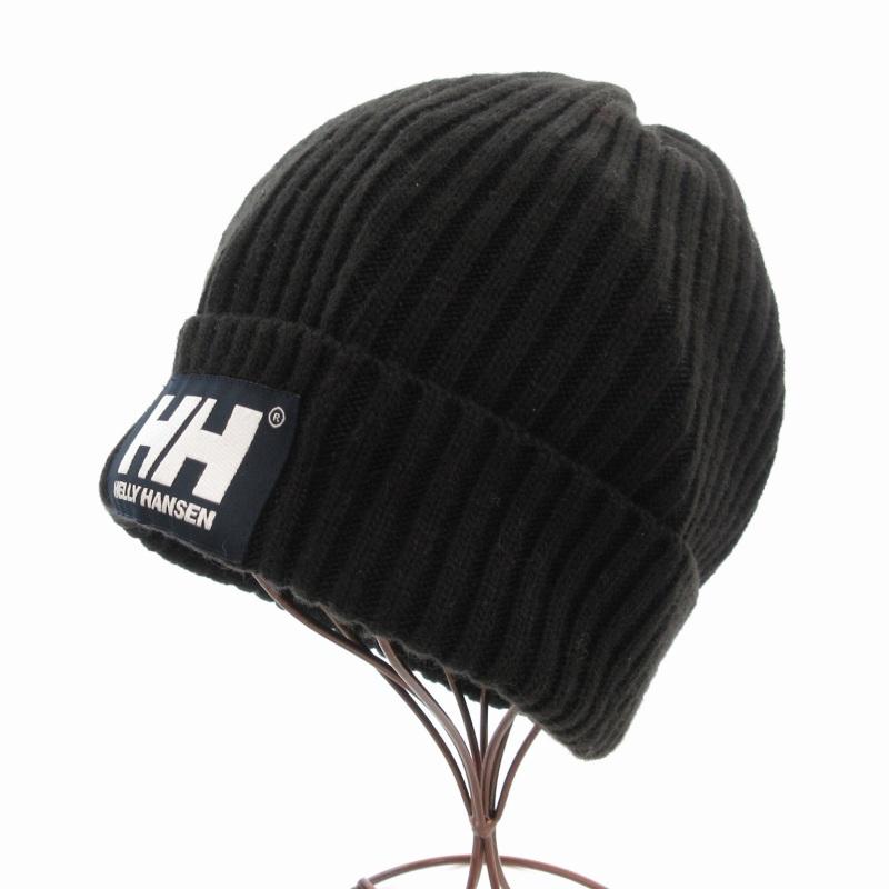 ヘリーハンセン HELLY HANSEN ニット帽 ビーニー ワッチキャップ F 黒