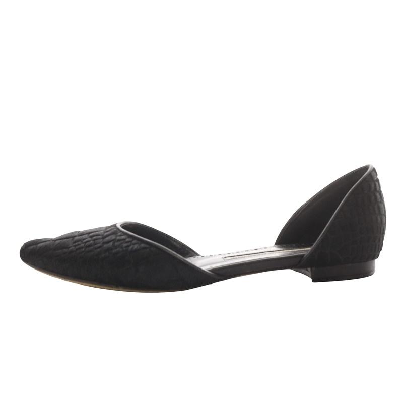 MANOLO BLAHNIKマノロブラニクドットシースルーパンプス35 ブーティ