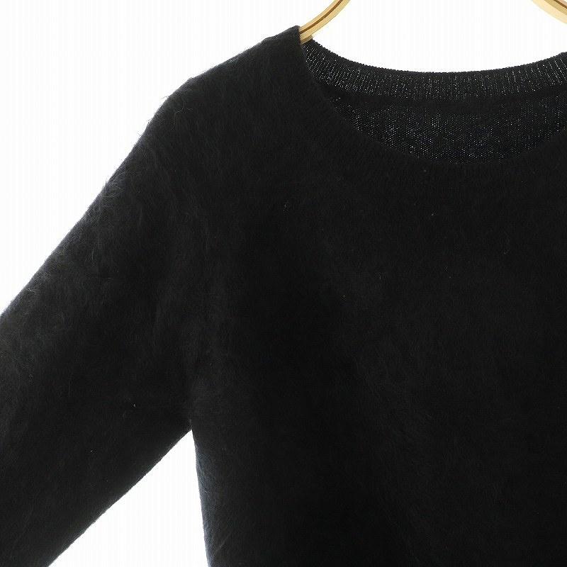 ドゥーズィエムクラス　ニットCASHFUR クルーネックプルオーバー最終値下げ ミューズ ドゥーズィエム クラス CASHFUR クルーネックプルオーバー