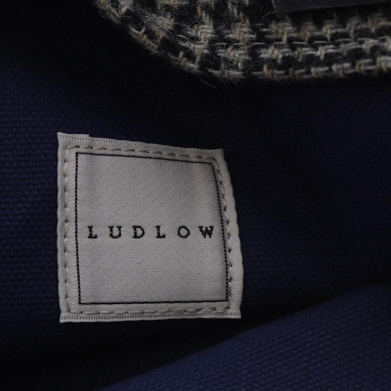 ラドロー LUDLOW トートバッグ ハンドバッグ ツイード チェック