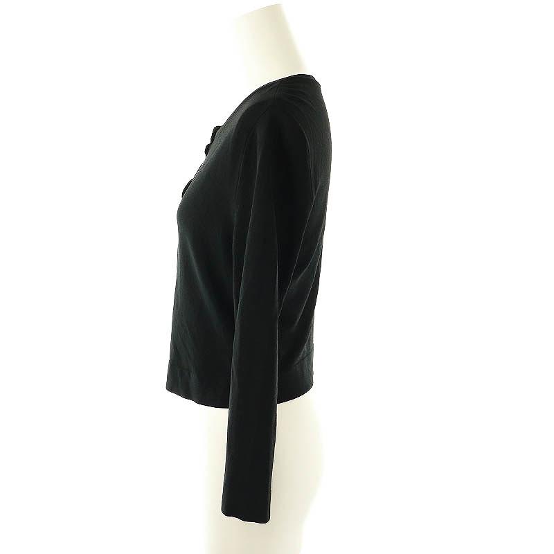 フォクシー　アッパースタンダード　カーディガン　ブラック　38 フォクシーNY FOXEY フォクシー Cardigan Upper Standard ニットカーディガン