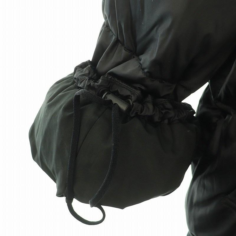 フォックスファー衿ダウンジャケットS（黒） グレースクラス GRACE Class フォックスファー衿ダウン