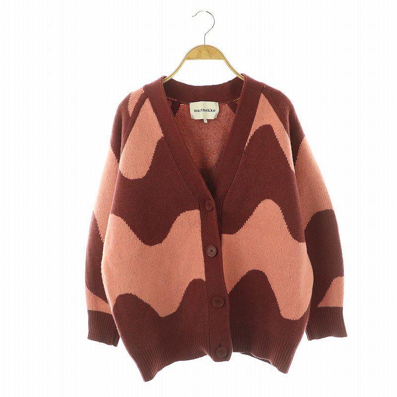 marimekko ウールカーディガン marimekko Unikko ウールカーディガン  