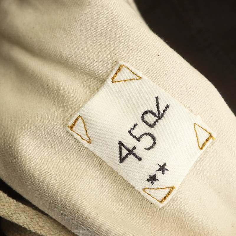 45R 45rpm モールスキンのワークスカート 人気 美品 45R 45rpm