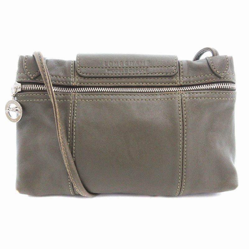 LONGCHAMP（ロンシャン） ル・プリアージュ キュイール ポシェット
