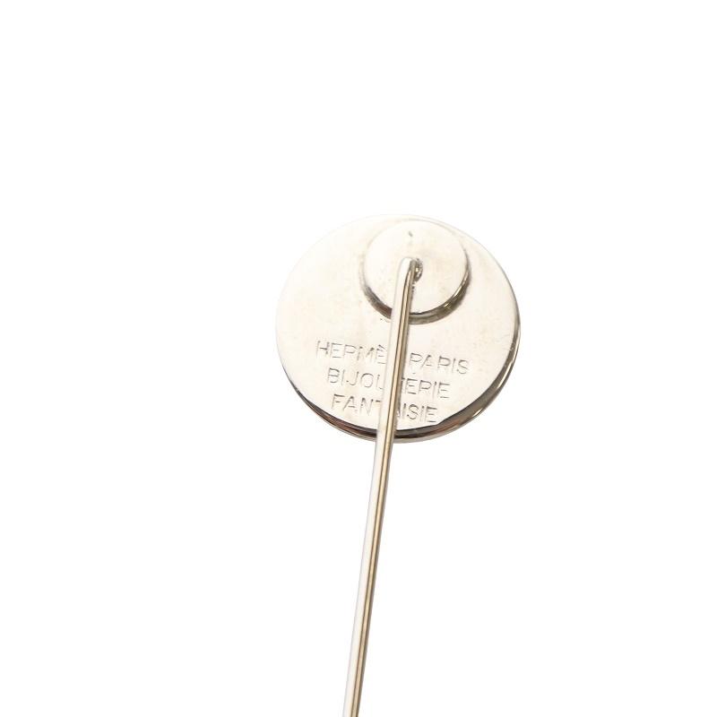 HERMES エルメス セリエ ピンブローチ シルバー色 /YO7 □OH