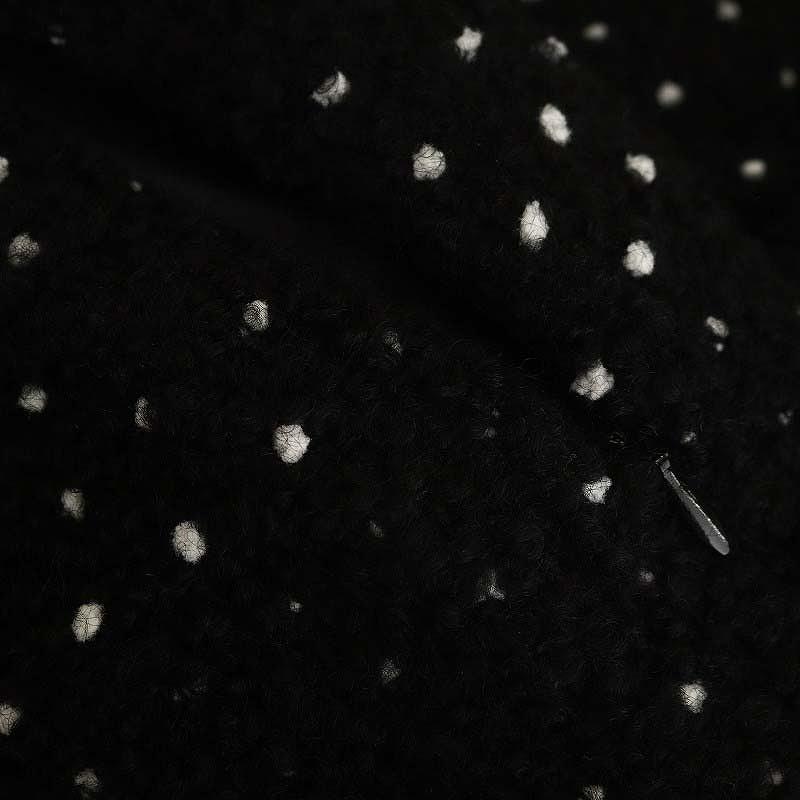 未使用品 トレフルプラスワン TREFLE+1 ドットツイードタックショート