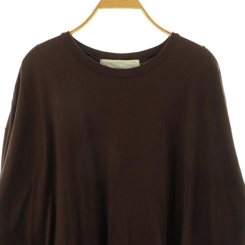 ミディウミ MidiUmi クルーネック ロングスリーブ カットソー 長袖