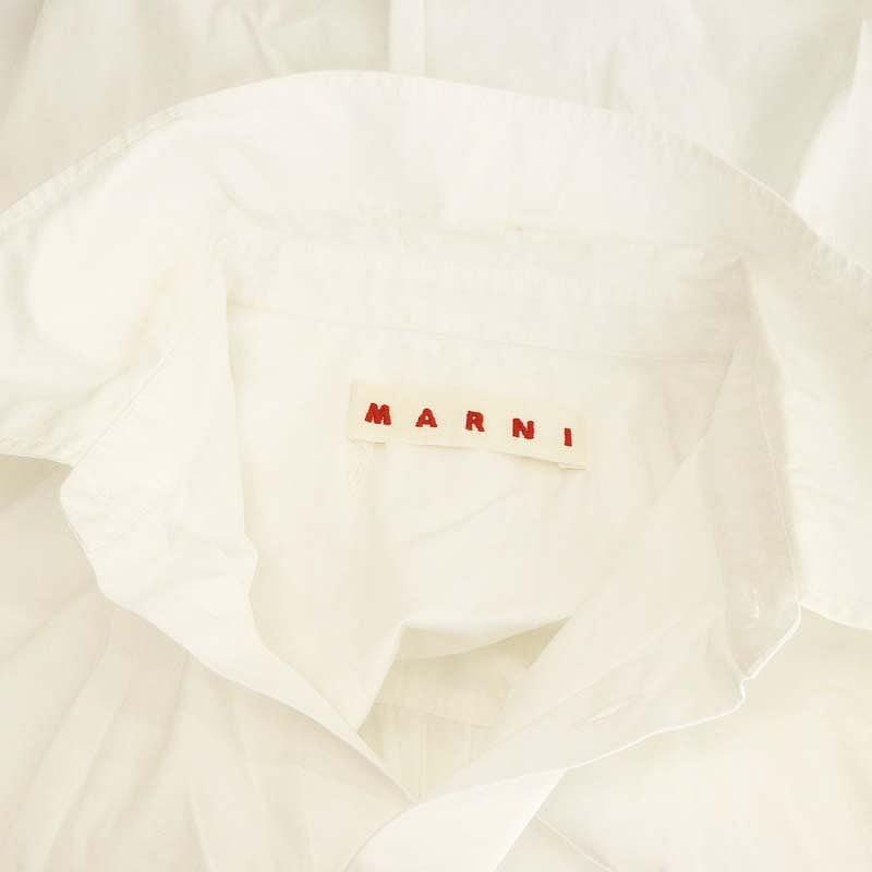 MARNI（マルニ） MARNI 24AW コットンシャツ チュニック 40 白 /MI 