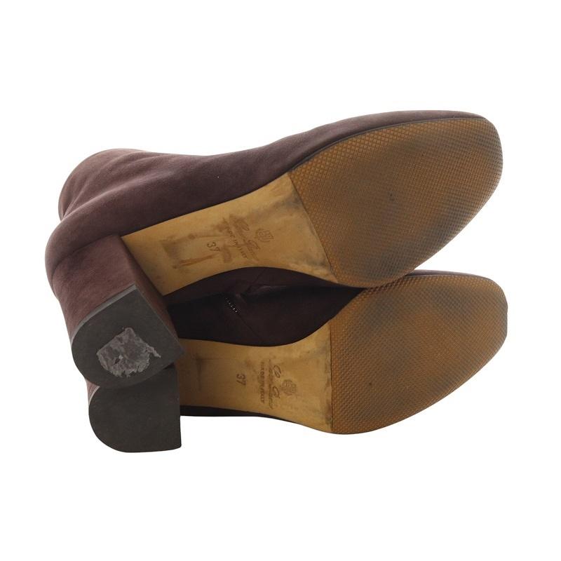 ロロピアーナ Loro Piana ブーツ ショート チャンキーヒール