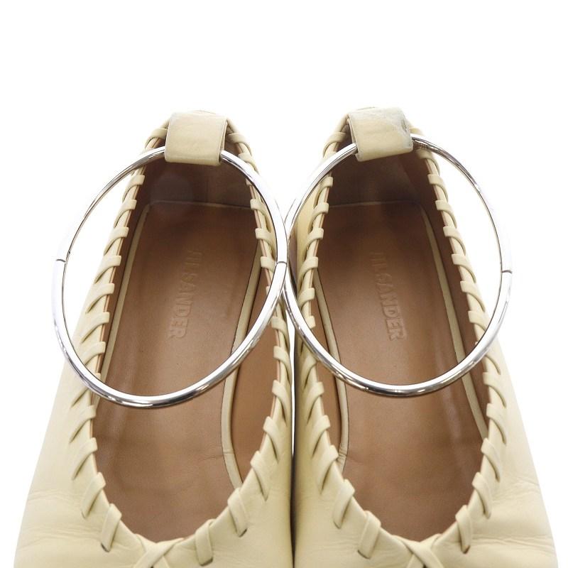 ジルサンダー JIL SANDER バレリーナ アンクルストラップ フラット