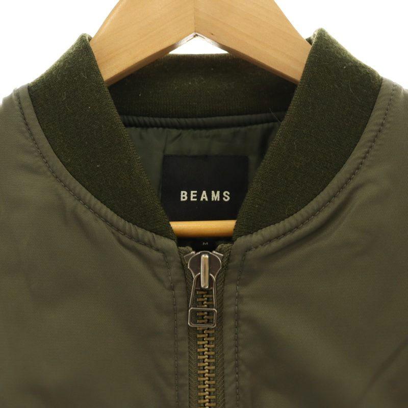 BEAMS（ビームス） BEAMS MA-1 ブルゾン ジャケット ジップアップ M