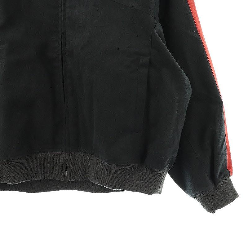 【中古】サウザンズ THOUSANDS 1000S フェイクスエードトラックジャケット ブルゾン M ブラック TH-0004 メンズ サウザンズ THOUSANDS 1000S フェイクスエードトラックジャケット