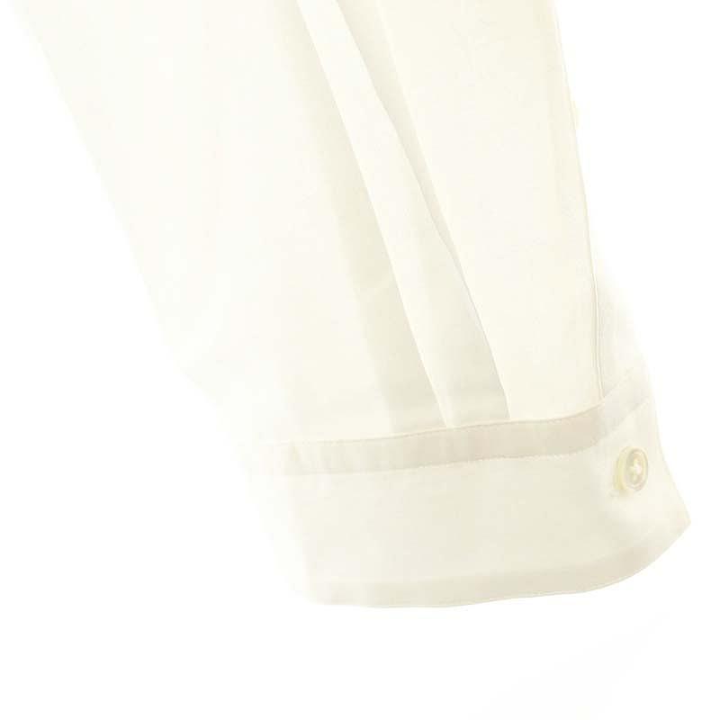 【中古】ベッドフォード BED J.W. FORD シルク混コットン デザインシャツ 長袖 1 オフホワイト /ES ■OS メンズ ベッドフォード BED J.W. FORD シルク混コットン デザインシャツ 長袖