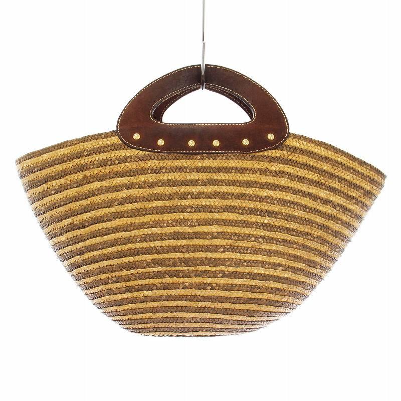 新品タグ付き】ANAYI アナイ かごバッグ トート ハンドルレザー 【公式