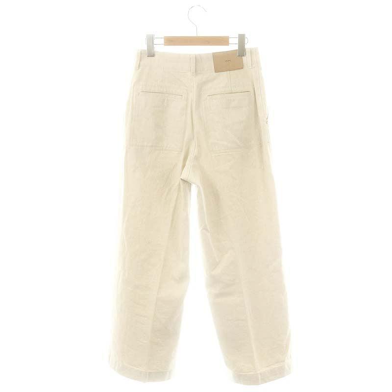 エブール ebure 23SS センタープレス ワイド デニムパンツ 38 エブール ebure 23SS センタープレス ワイド デニムパンツ 38