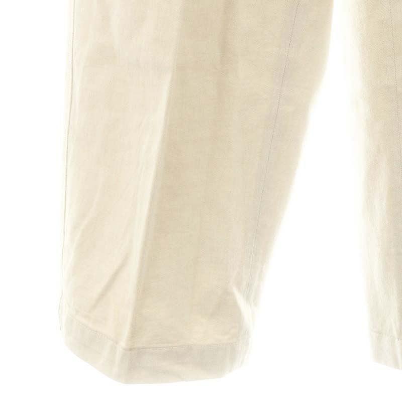 エブール ebure 23SS センタープレス ワイド デニムパンツ 38 エブール ebure 23SS センタープレス ワイド デニムパンツ 38