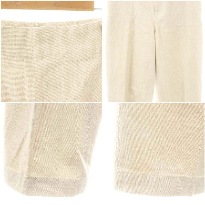 エブール ebure 23SS センタープレス ワイド デニムパンツ 38 エブール ebure 23SS センタープレス ワイド デニムパンツ 38