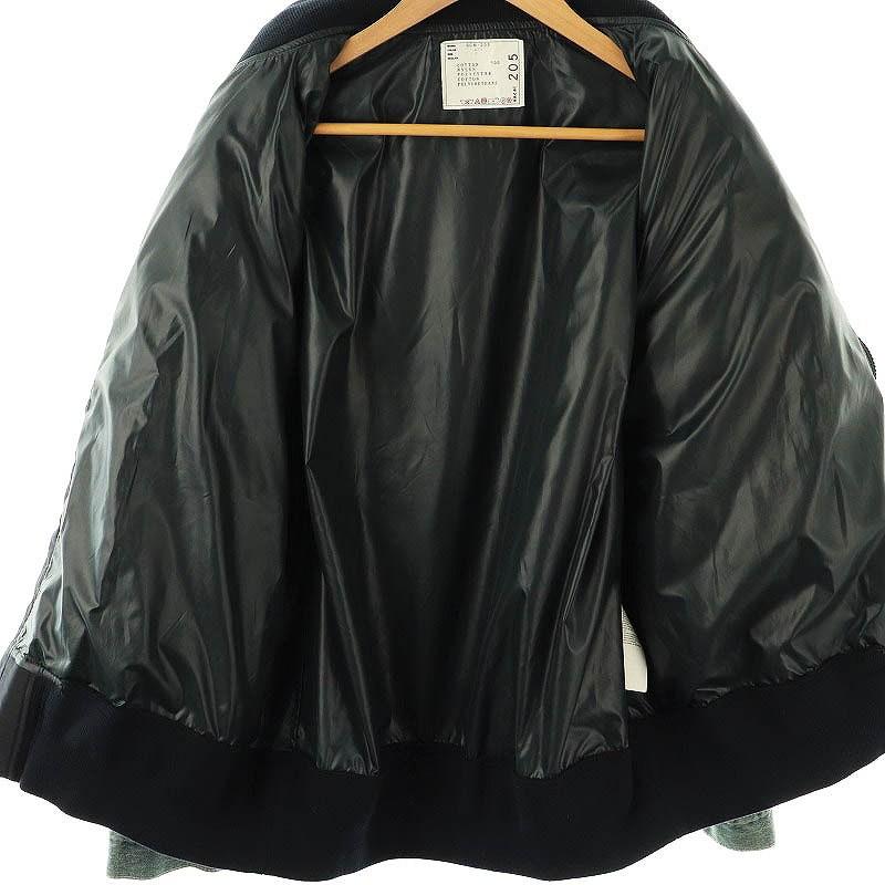 サカイ sacai Denim × Nylon Twill Jacket ドッキング デニム