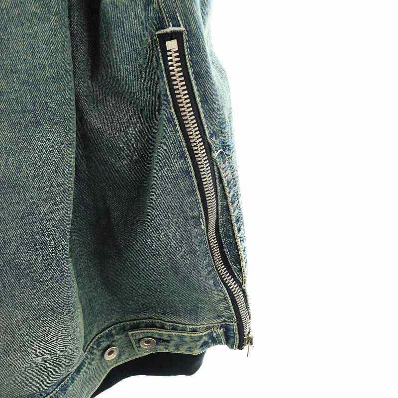 サカイ sacai Denim × Nylon Twill Jacket ドッキング デニム
