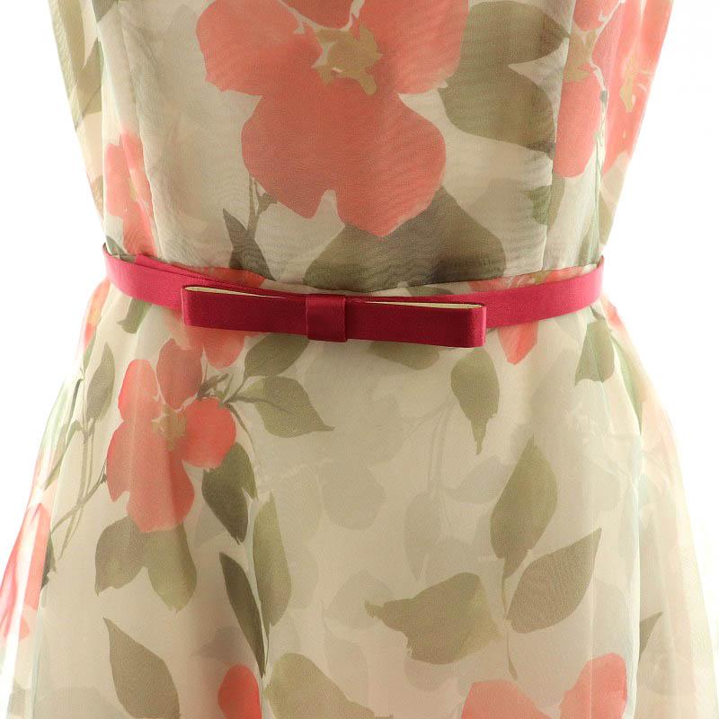 エムズグレイシー M'S GRACY 花柄 ノースリーブ シフォン エムズグレイシー M'S GRACY 花柄 ノースリーブ シフォン