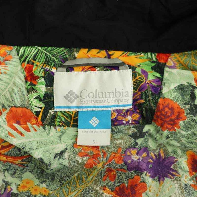 コロンビア Columbia マウンテンパーカー 花柄 ナイロン ジャケット